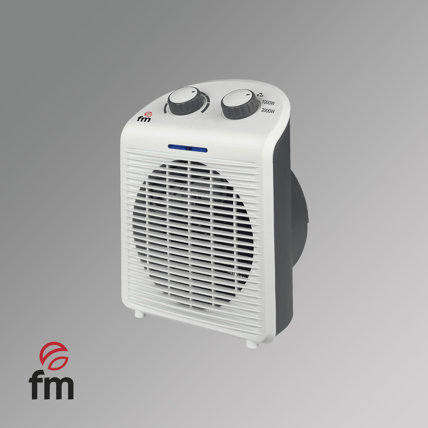 FM Calefacción TS-2001 Calefactor Cerámico de Pared 2000W